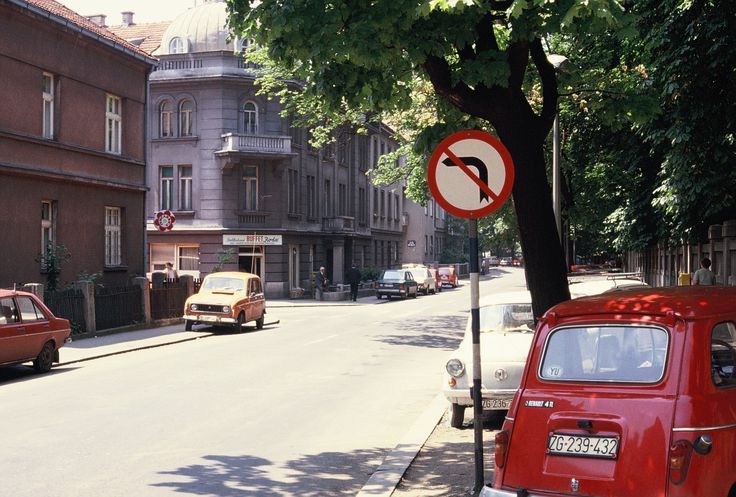 Petrova ulica, ugao s Kamaufovom, Buffet Roda 1980. godine